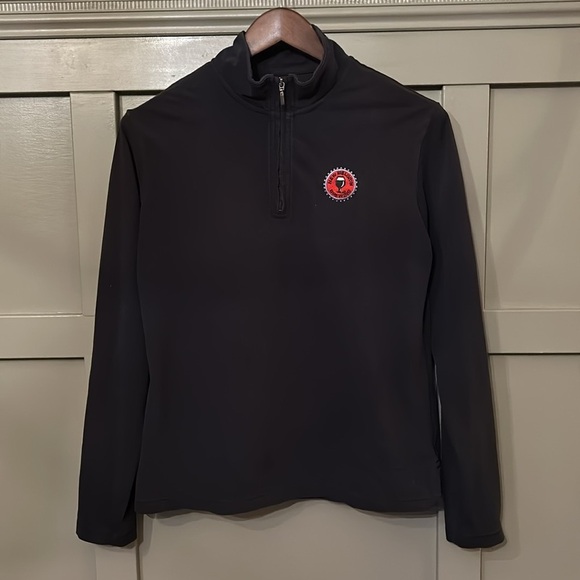Patagonia Vitaliti 1/4 Zip Long Sleeve Top Black New Belgium Womens Size Medium - Picture 7 of 7